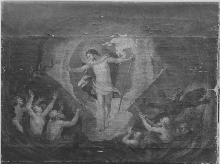 Christus im Limbus, detail