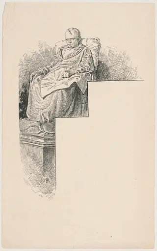 Marbles, by James Henry Moser, ink, 1892