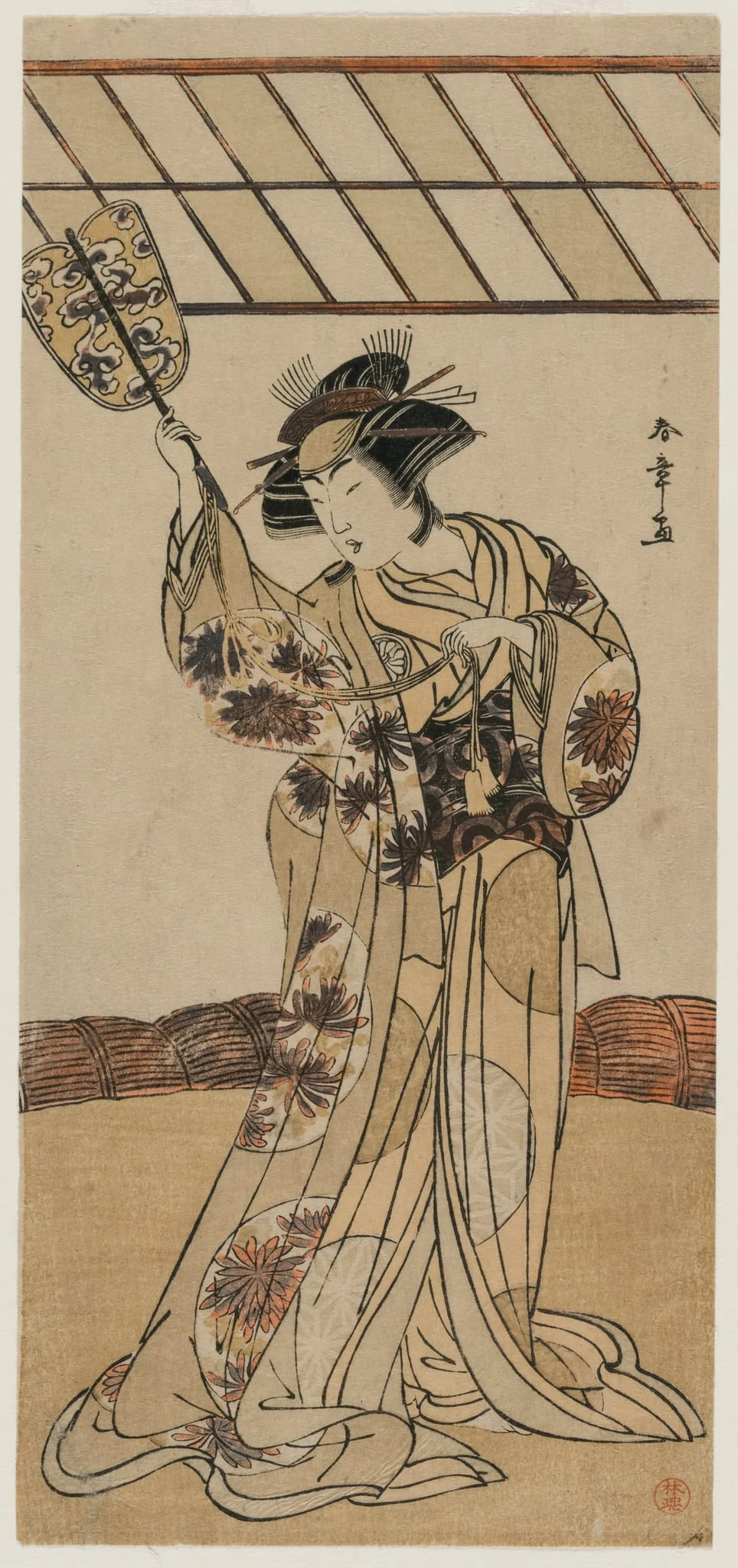 Segawa Kikunojō III as Teruha, detail