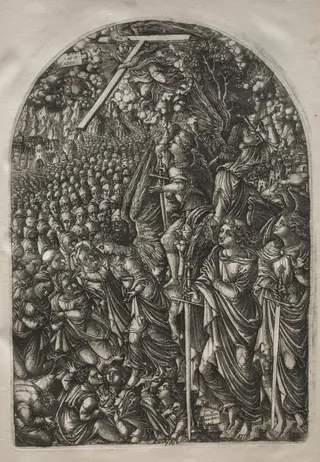 The Apocalypse:  Four Angels Holding Back the Winds, by Jean Duvet, 1551