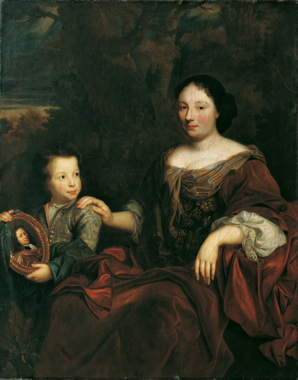 Family Portrait, by Jan Kupecký, oil, 1712
