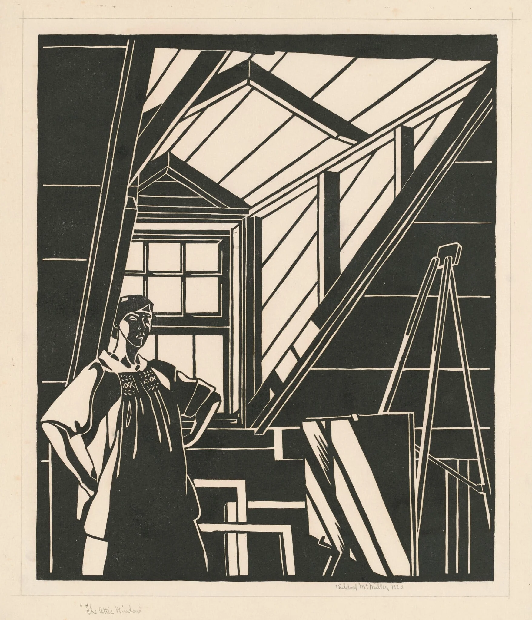 The Attic Window, detail