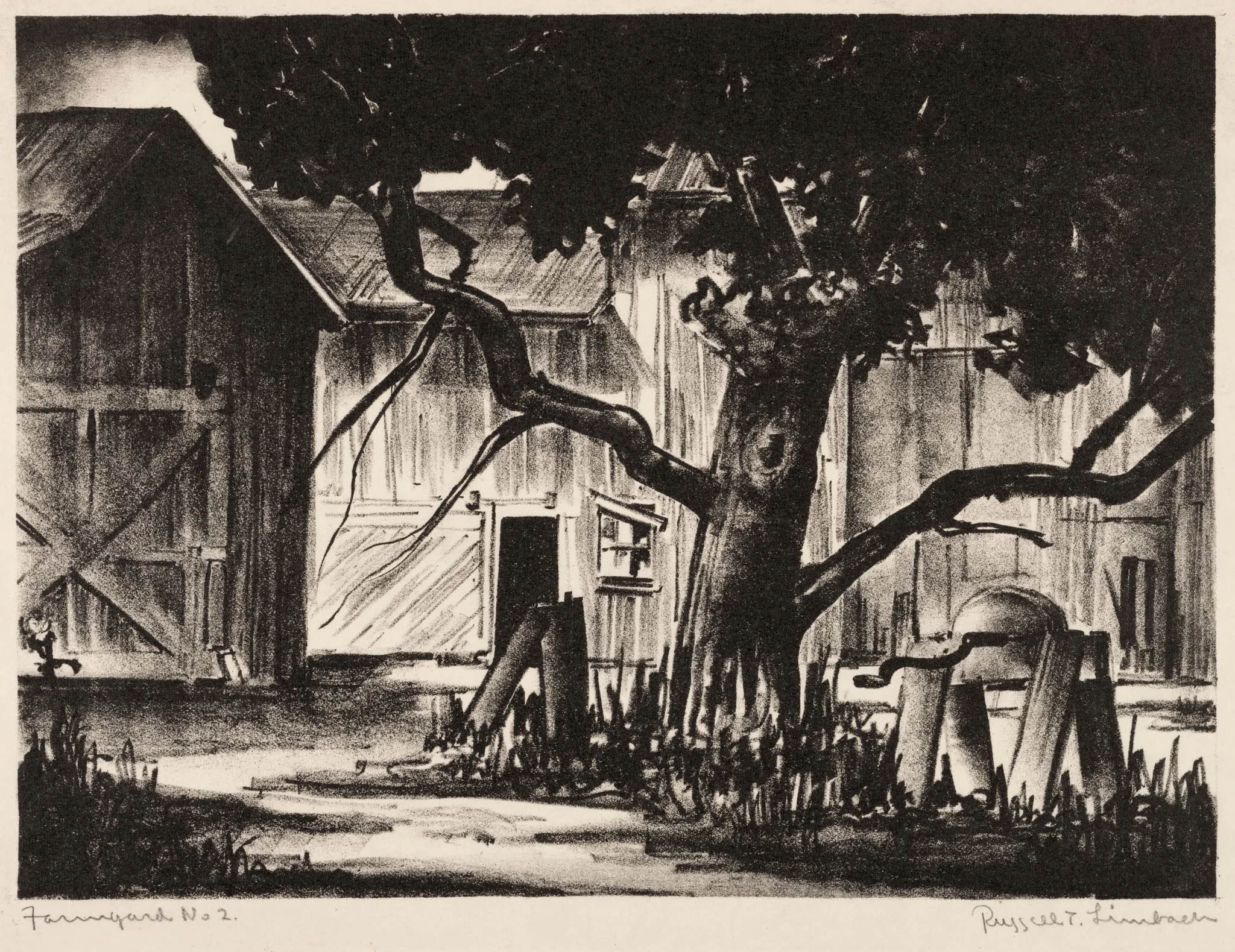 Farmyard No. 2, detail