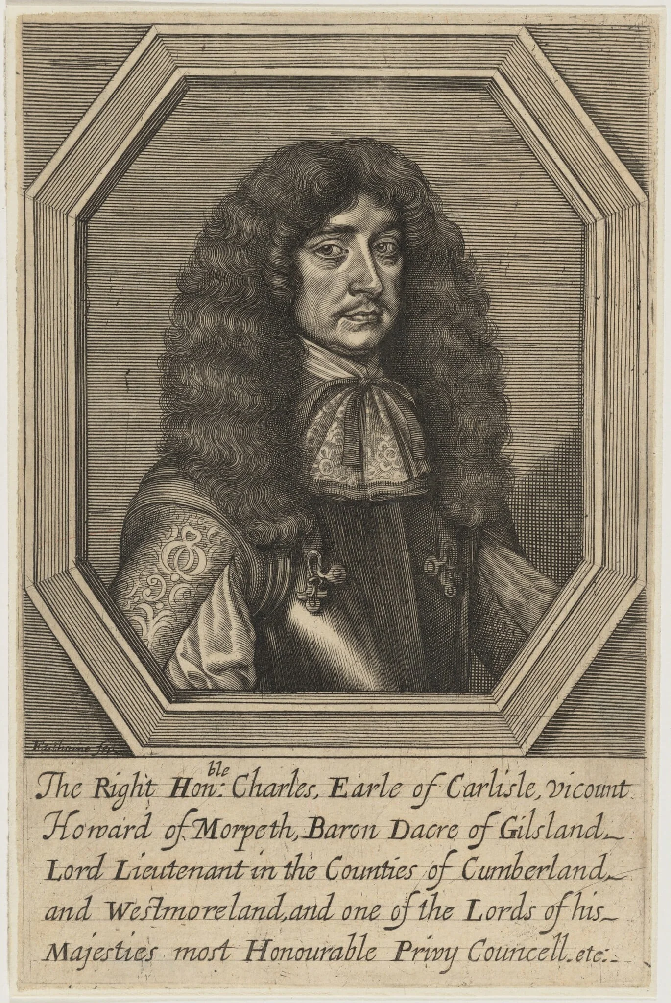 Charles Howard, Earl of Carlisle, detail