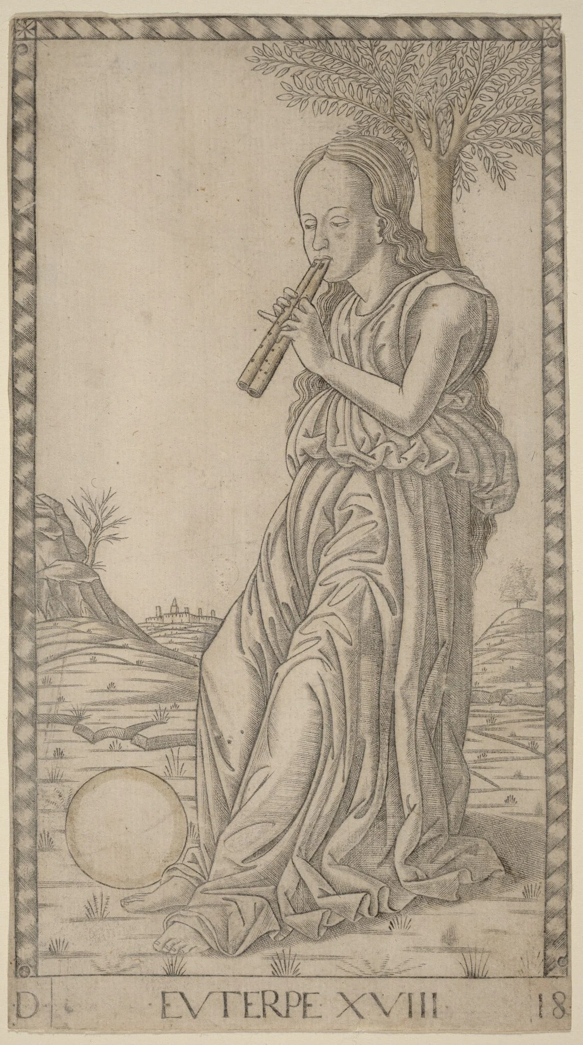 Euterpe, detail