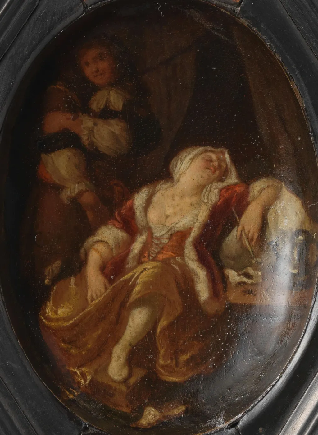 Man with Wench, by Gerrit Lundens, unspecified, 1673
