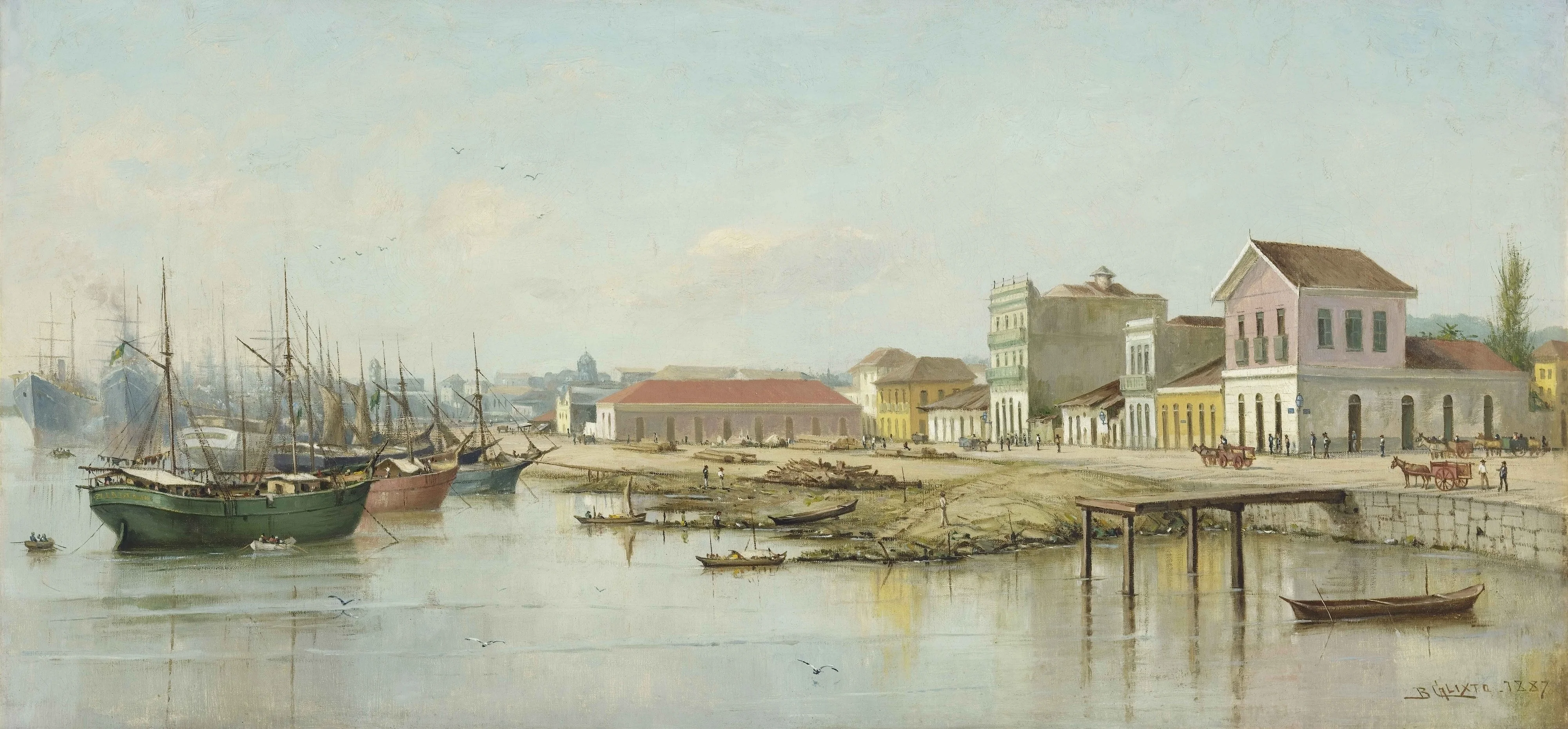 Porto do Bispo, Santos, SP, detail