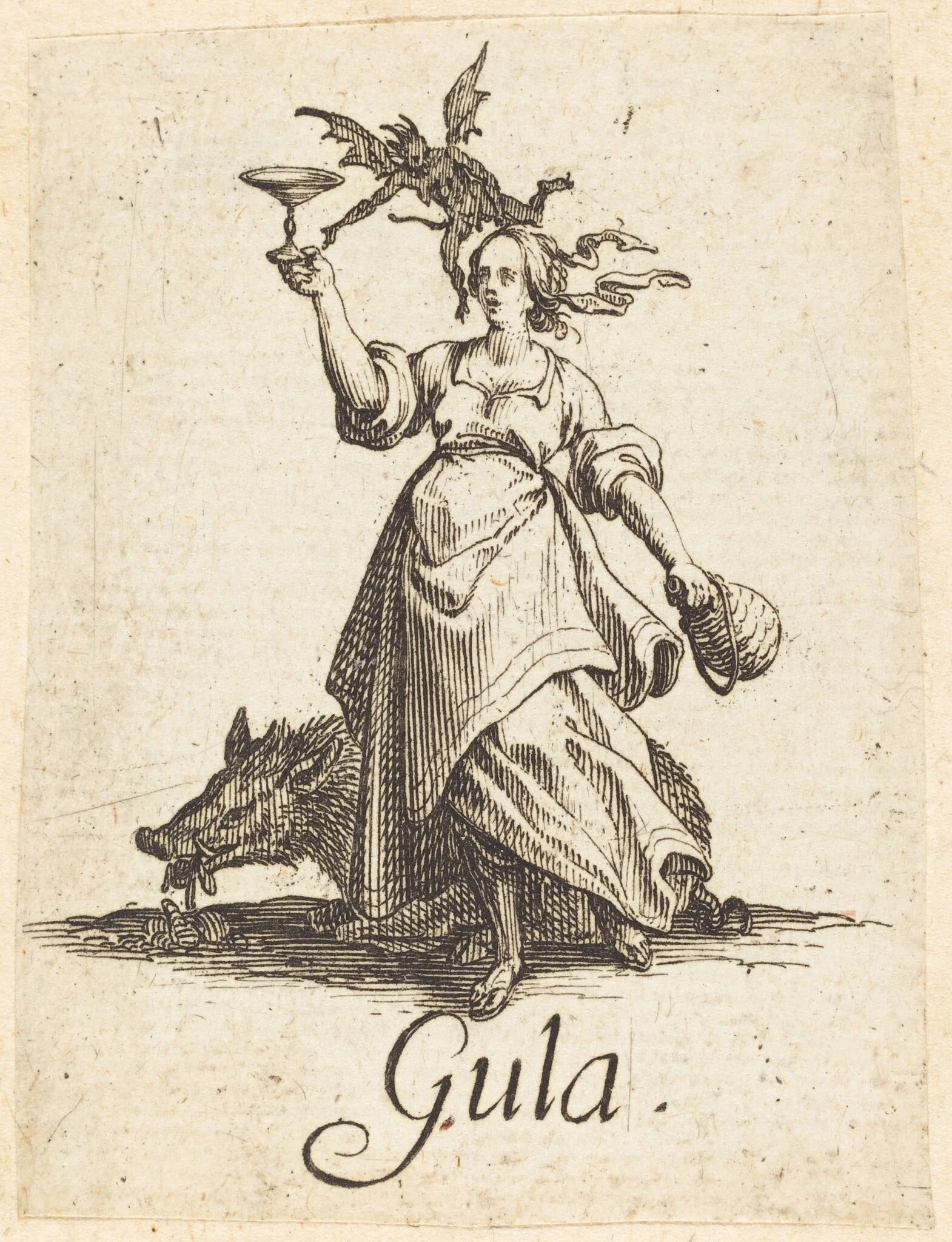 Gluttony, detail