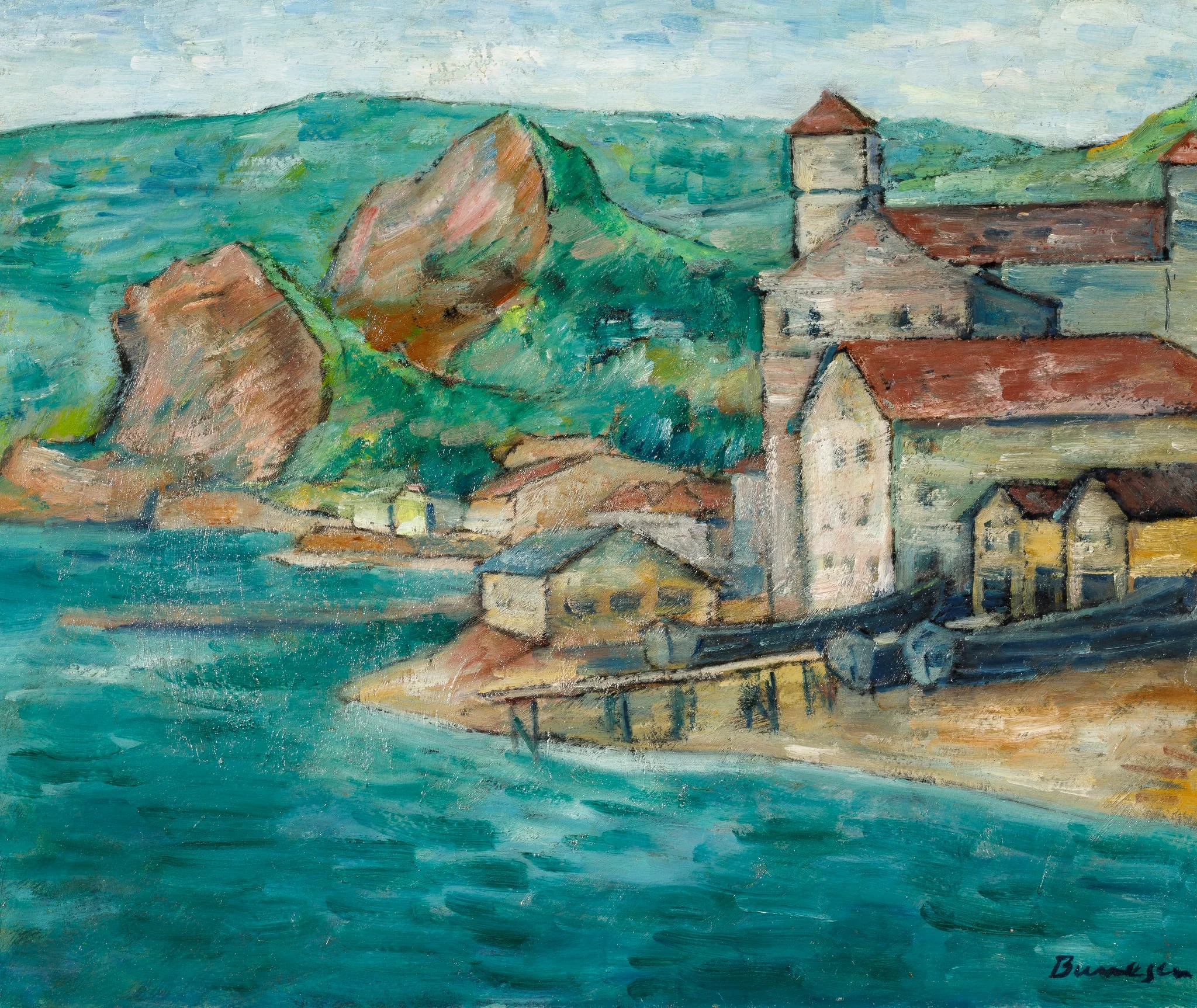 PEISAJ LA MARE - BALCIC, detail