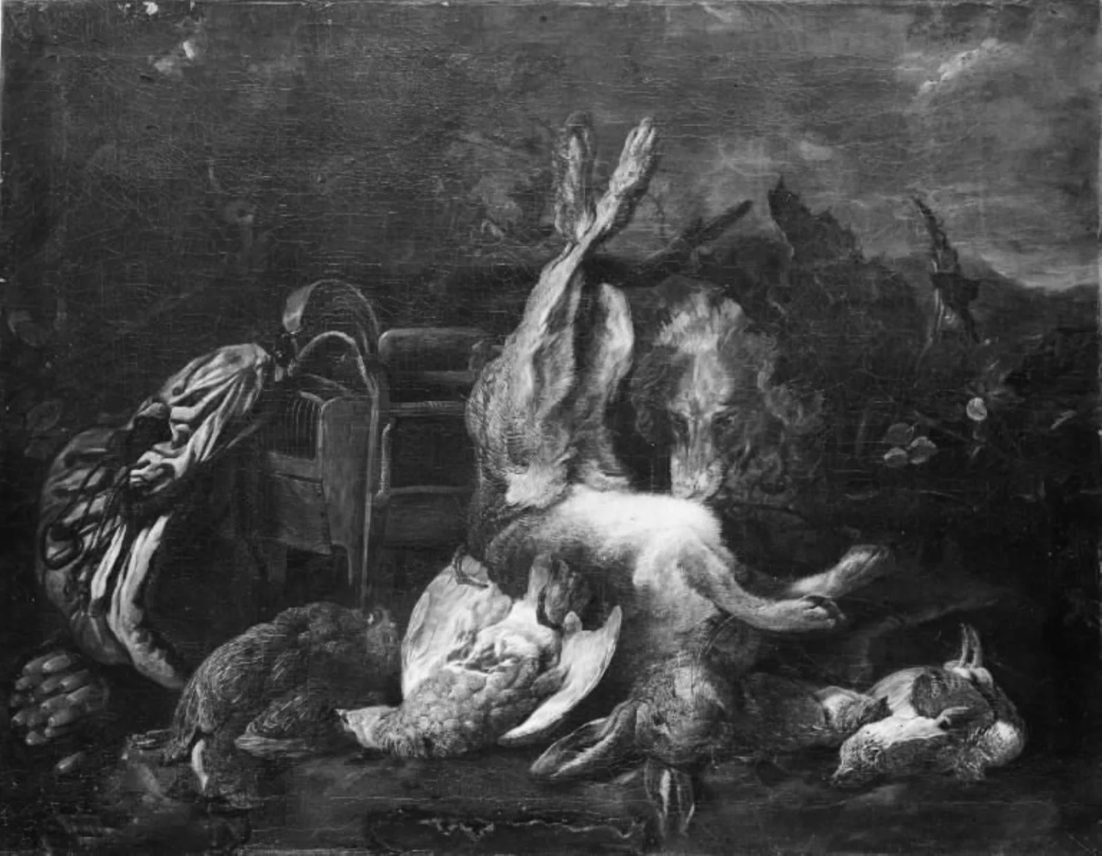 The Spoils of the Chase, detail