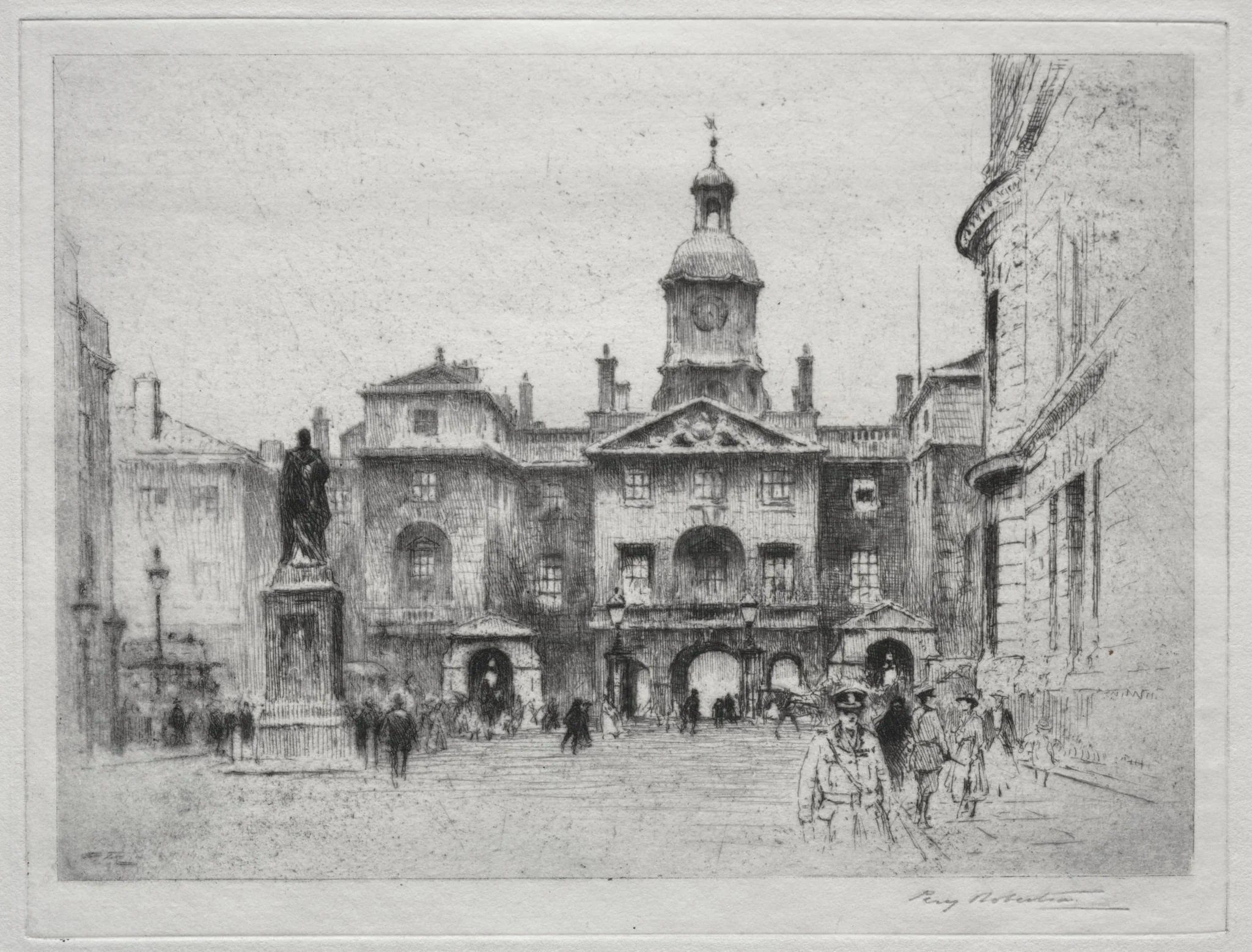 Horse Guards, Whitehall, detail