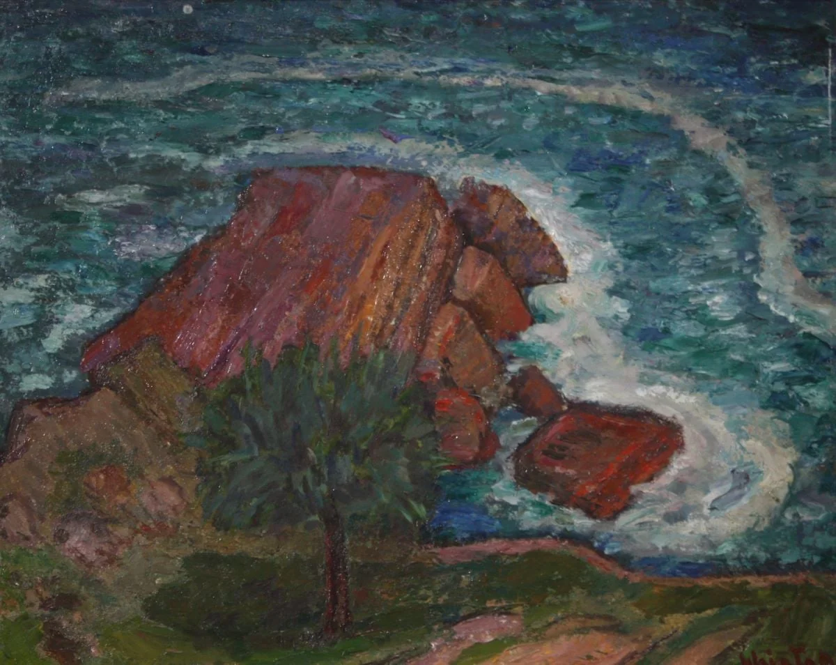 Peisaj marin, detail