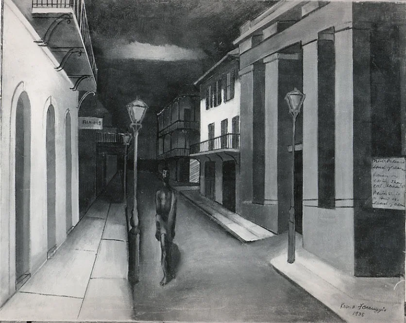 Basin Street, detail