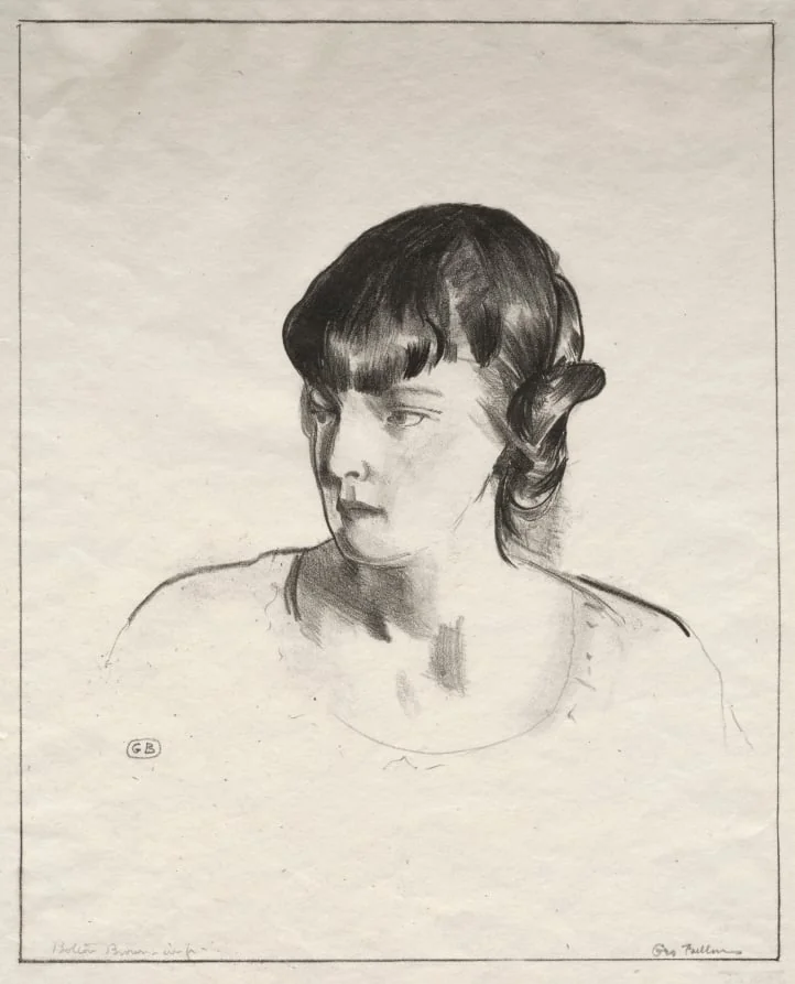 Miss Tate, detail