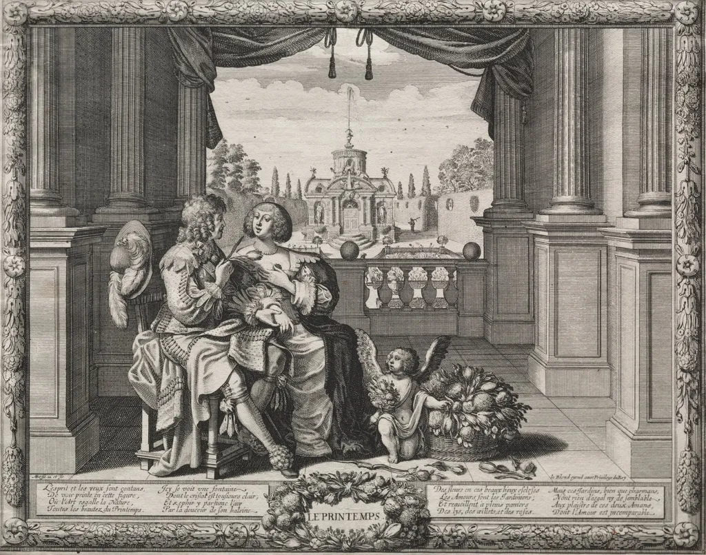 The Four Seasons: Springtime, by Abraham Bosse, 1635