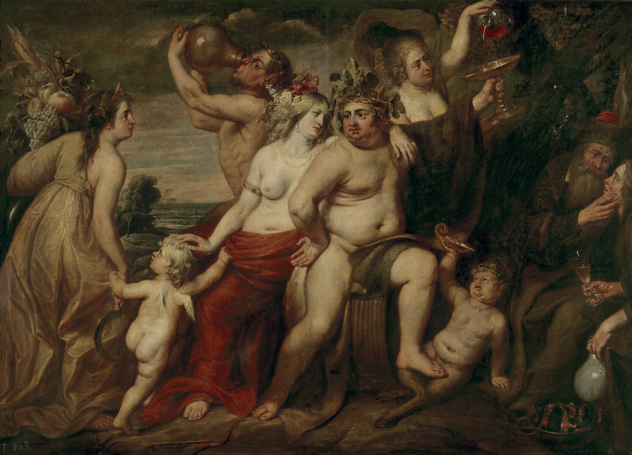 The four Seasons, detail