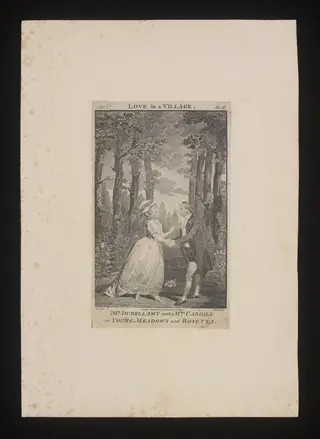 Love in a Village, by Joseph Collyer, 1