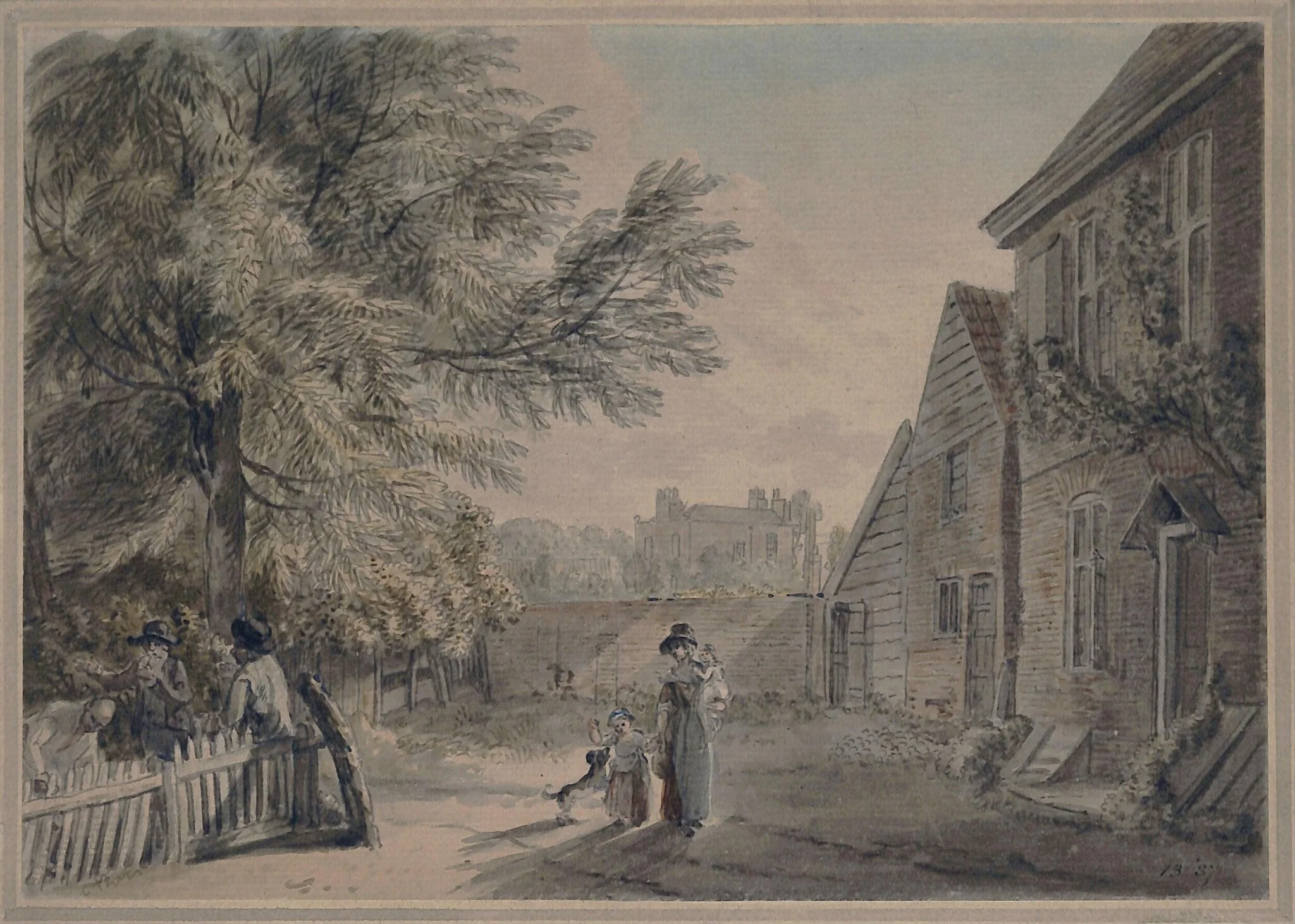 Old Public House, Bayswater, detail