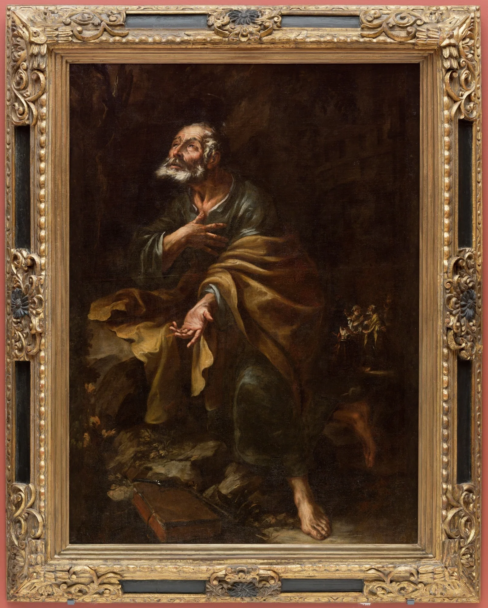 Saint Peter Repentant, detail