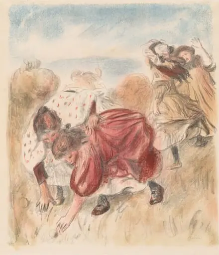 Children Playing Ball, by Auguste Renoir, 1900