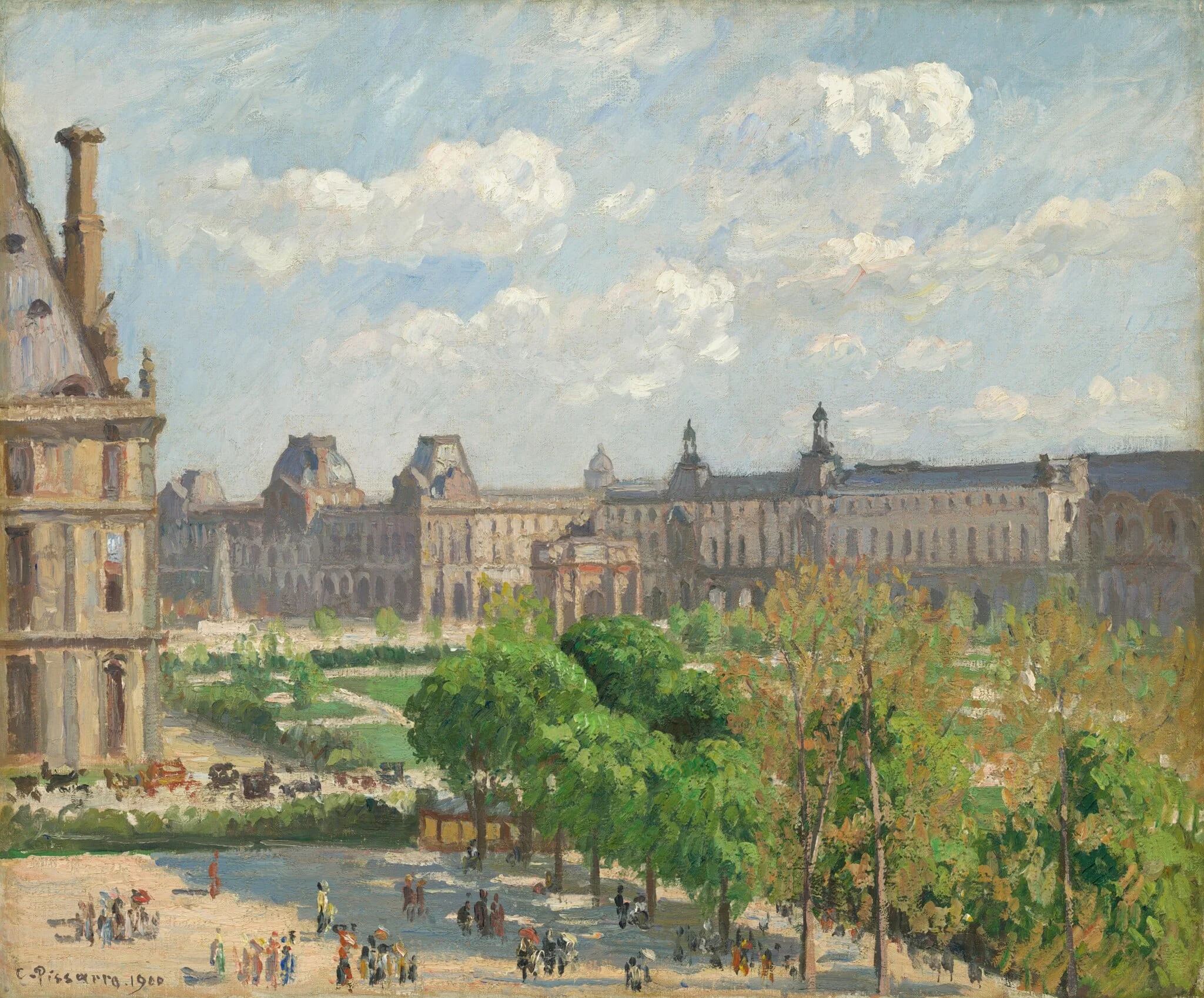 Place du Carrousel, Paris, detail