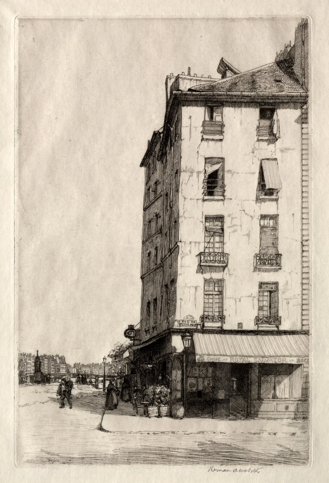 Quay Montebello, detail