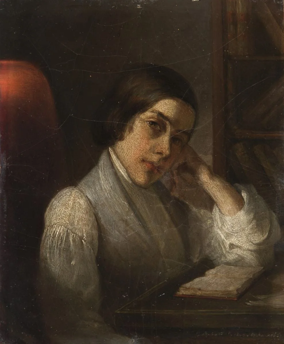 Portretul lui Constantin C. Cornescu (1830 – 1900), detail