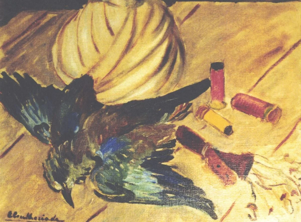Porumbel turcesc, detail