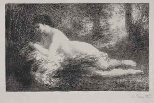 Réverie, by Henri Fantin-Latour, 1903