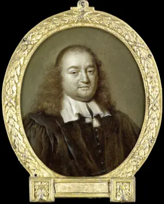 Portrait of Joannes Fredericus Gronovius, Philologist and Jurist, Professor in Leiden, by Jan Maurits Quinkhard, oil, 1750