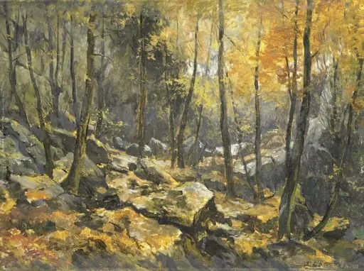 'Felsenmeer', by Egbert Schaap, unspecified, 1912