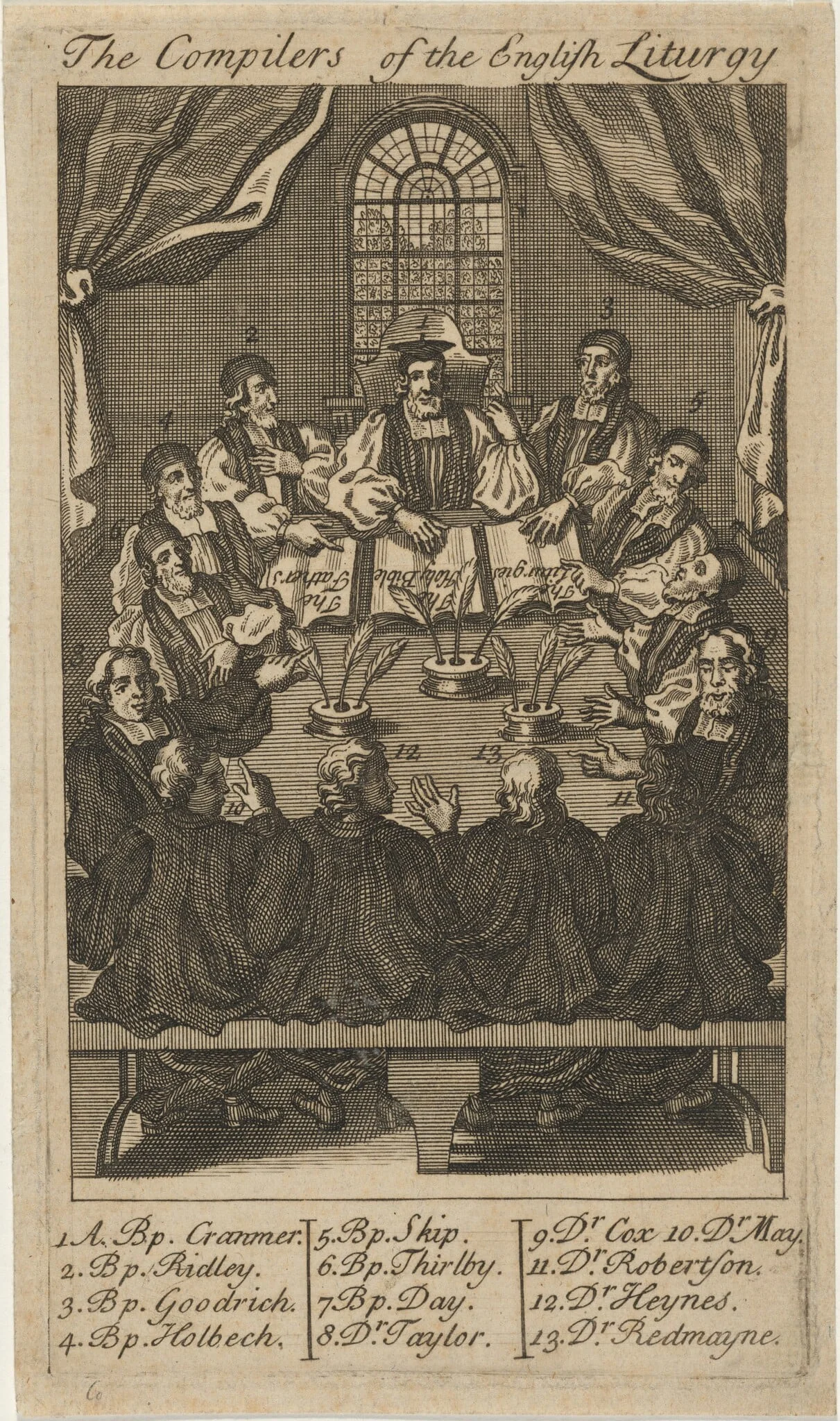 The Compilers of the English Liturgy, detail