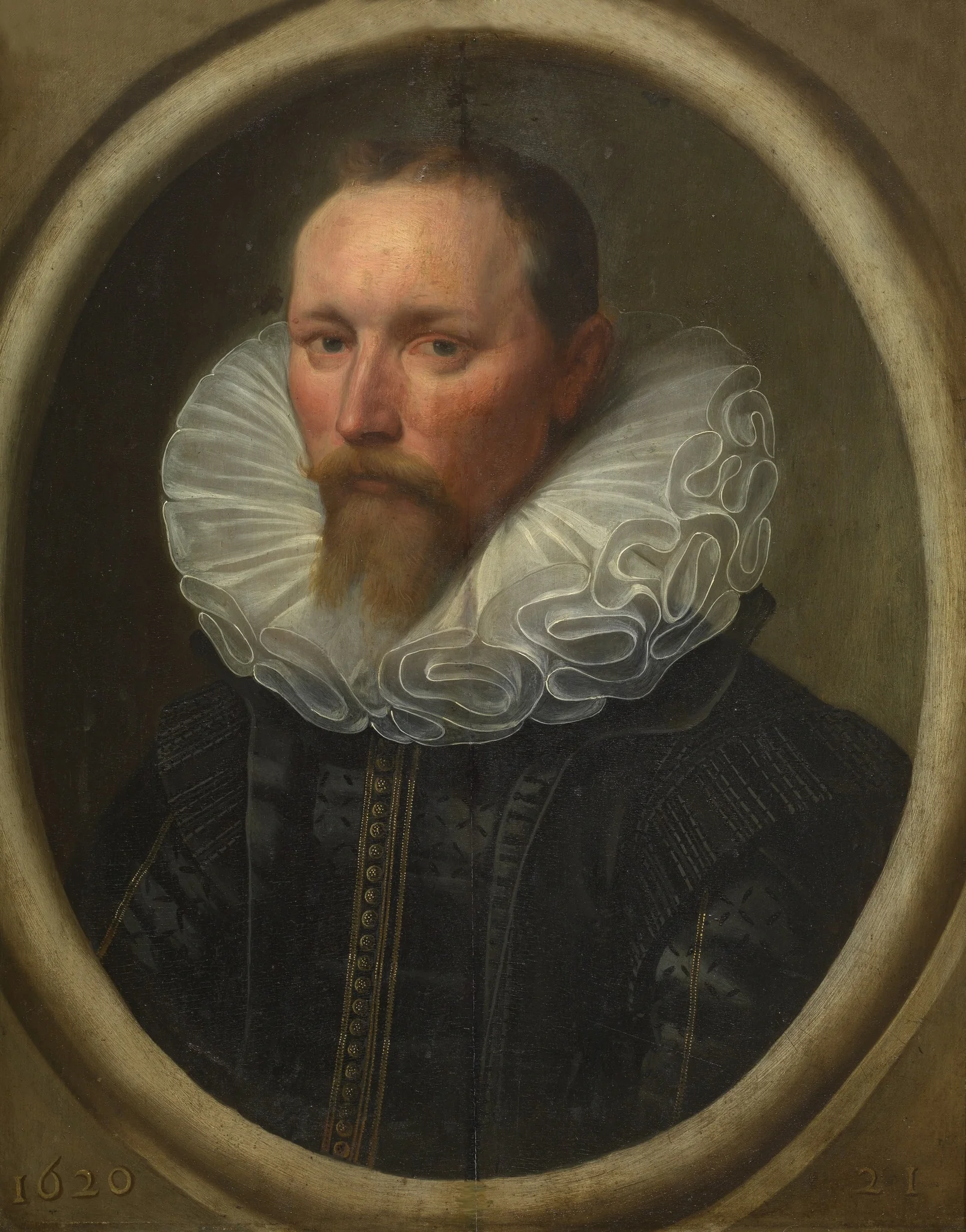 Portrait of a Man, detail