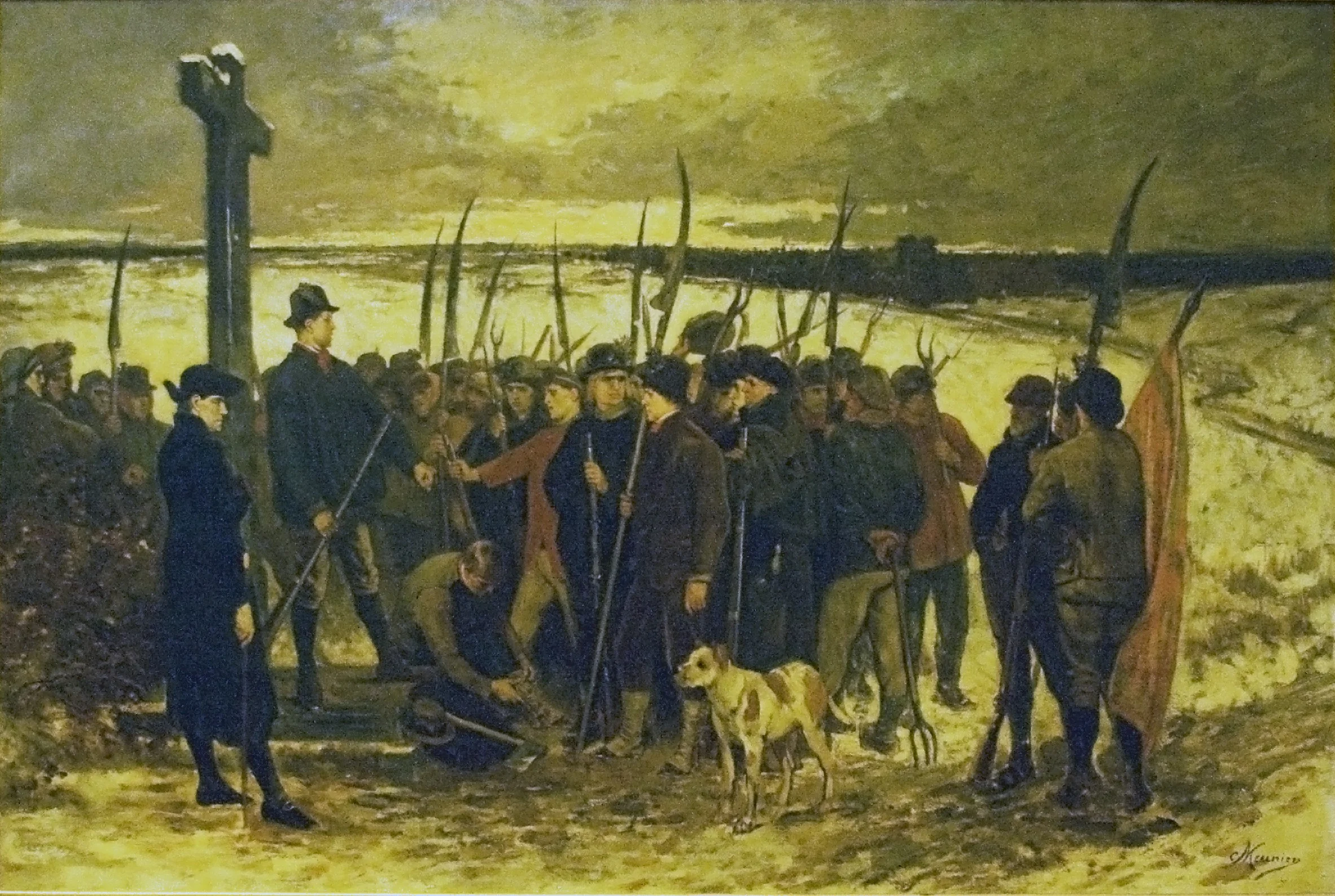 The Peasant War – Assembling, detail