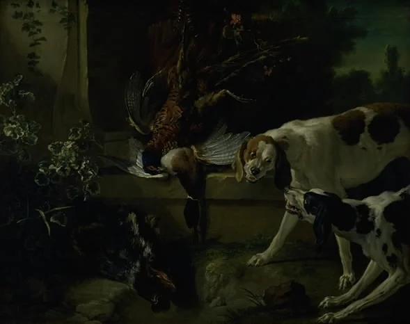 Hounds with Wild-Fowl and Game, detail