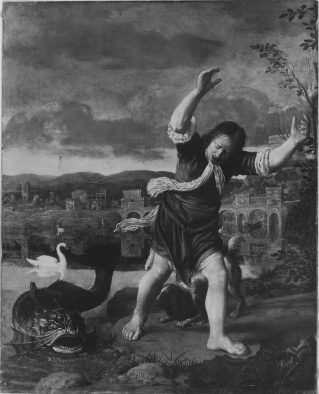 Tobias und der Fisch, detail