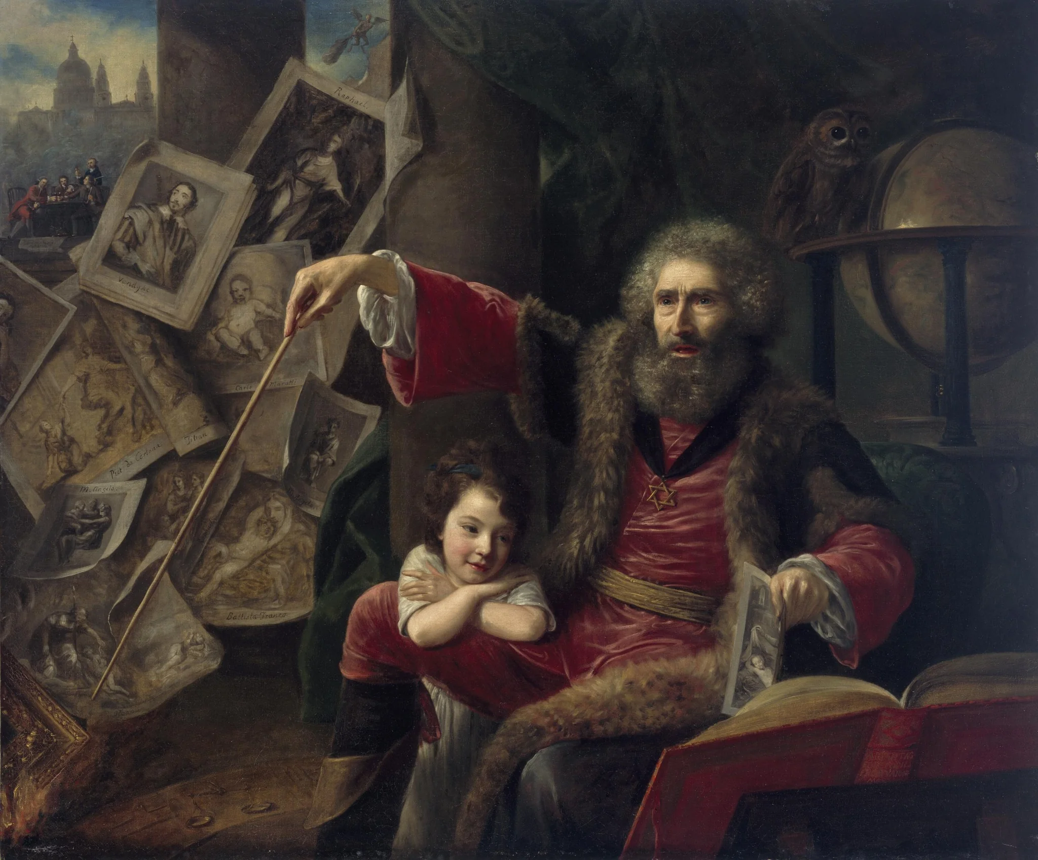 The Conjuror, detail