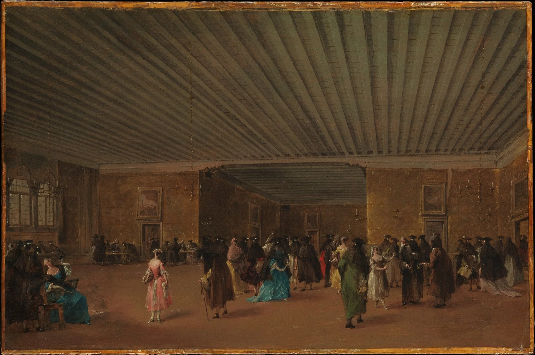 The Ridotto Pubblico at Palazzo Dandolo, detail