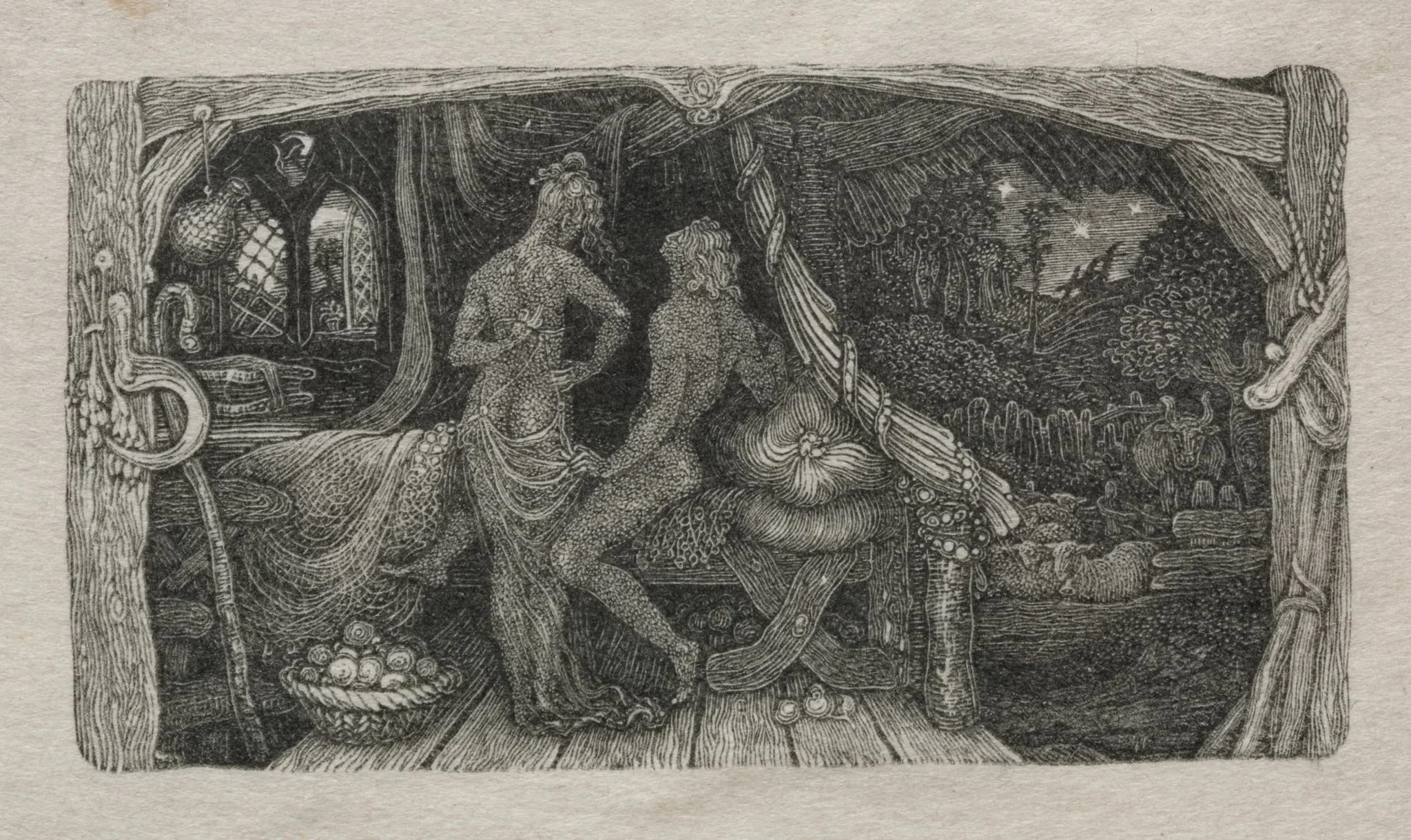 The Chamber-Idyll, detail