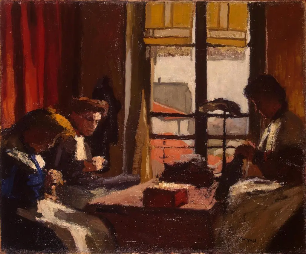 Milliners, by Albert Marquet, oil, 1901