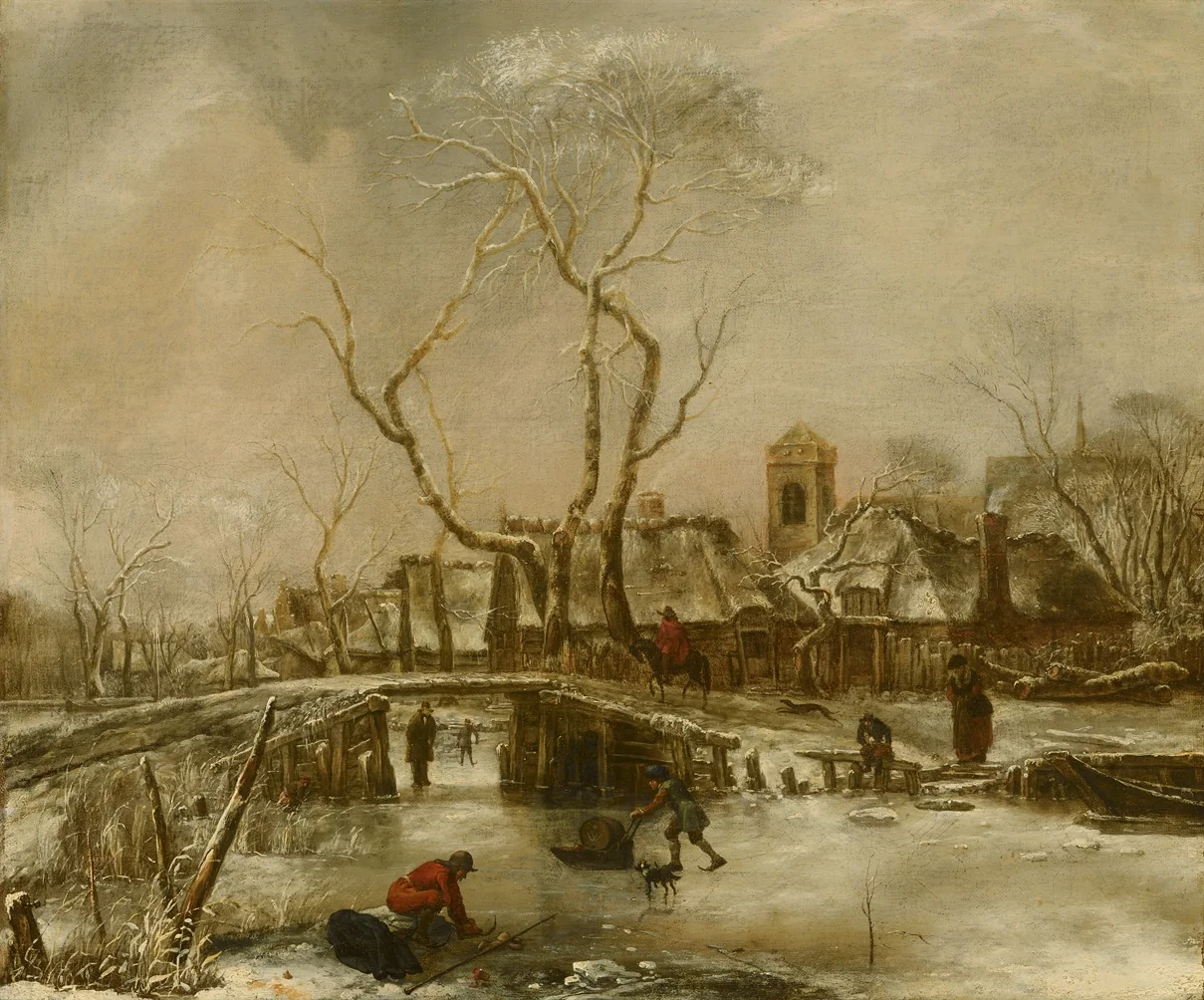Winter Landscape, detail