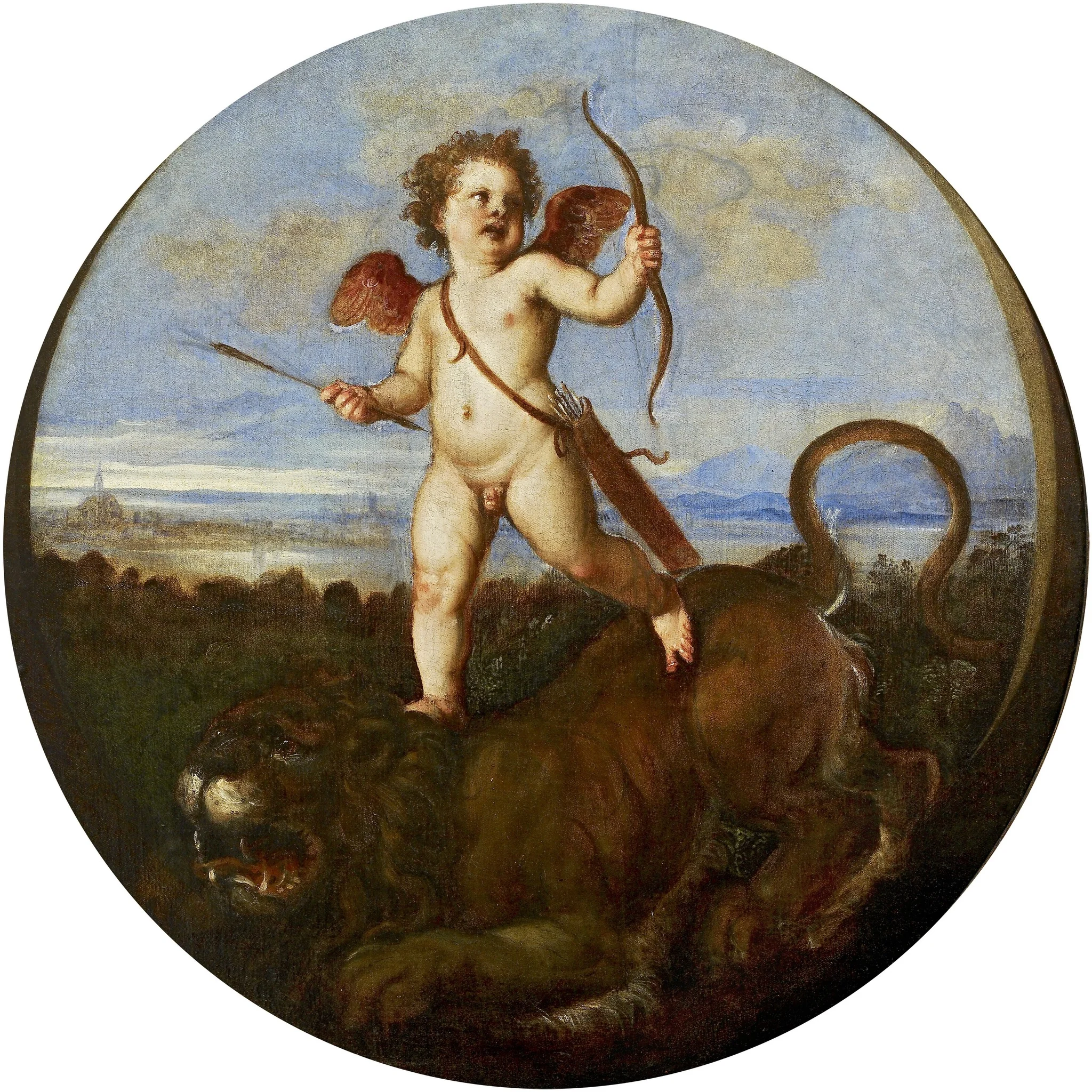 The Triumph of Love, detail