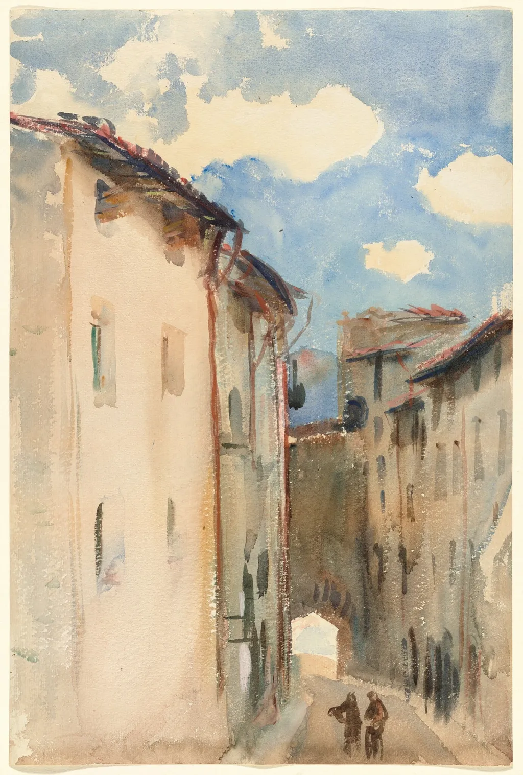 Camprodón, Spain, by John Singer Sargent, watercolor, 1892
