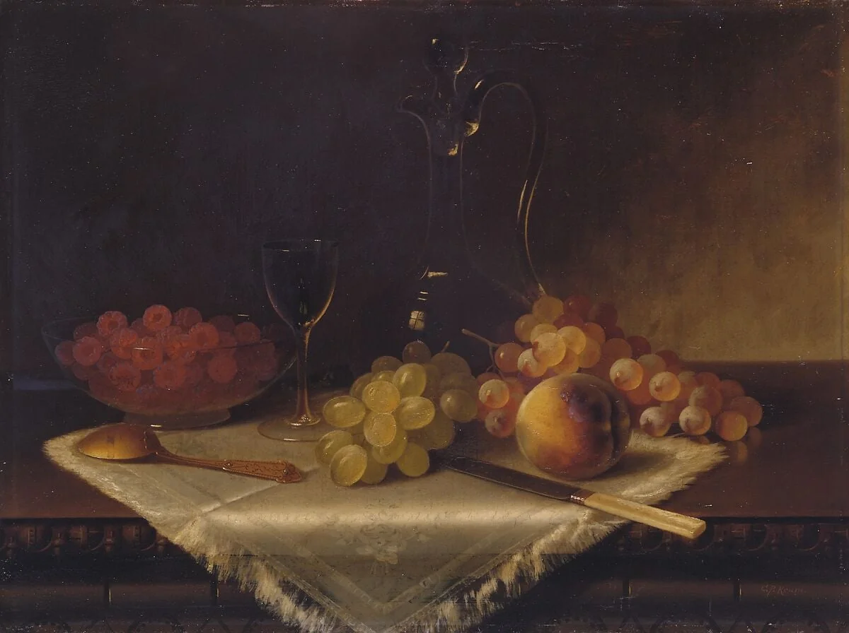 Still Life with Fruit, detail
