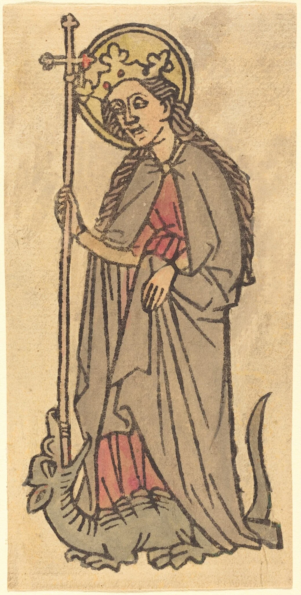 Saint Margaret, detail