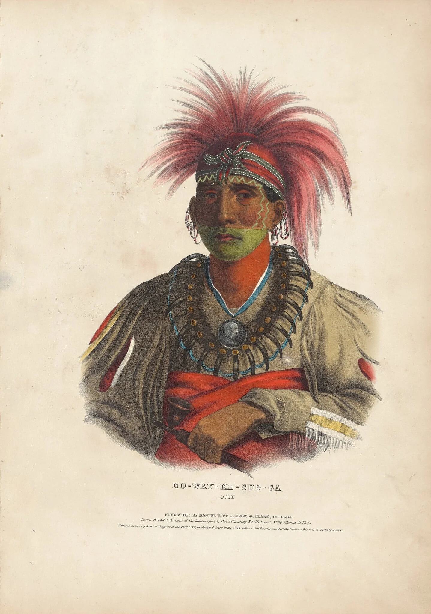 No-Way-Ke-Sug-Ga, Otoe, detail