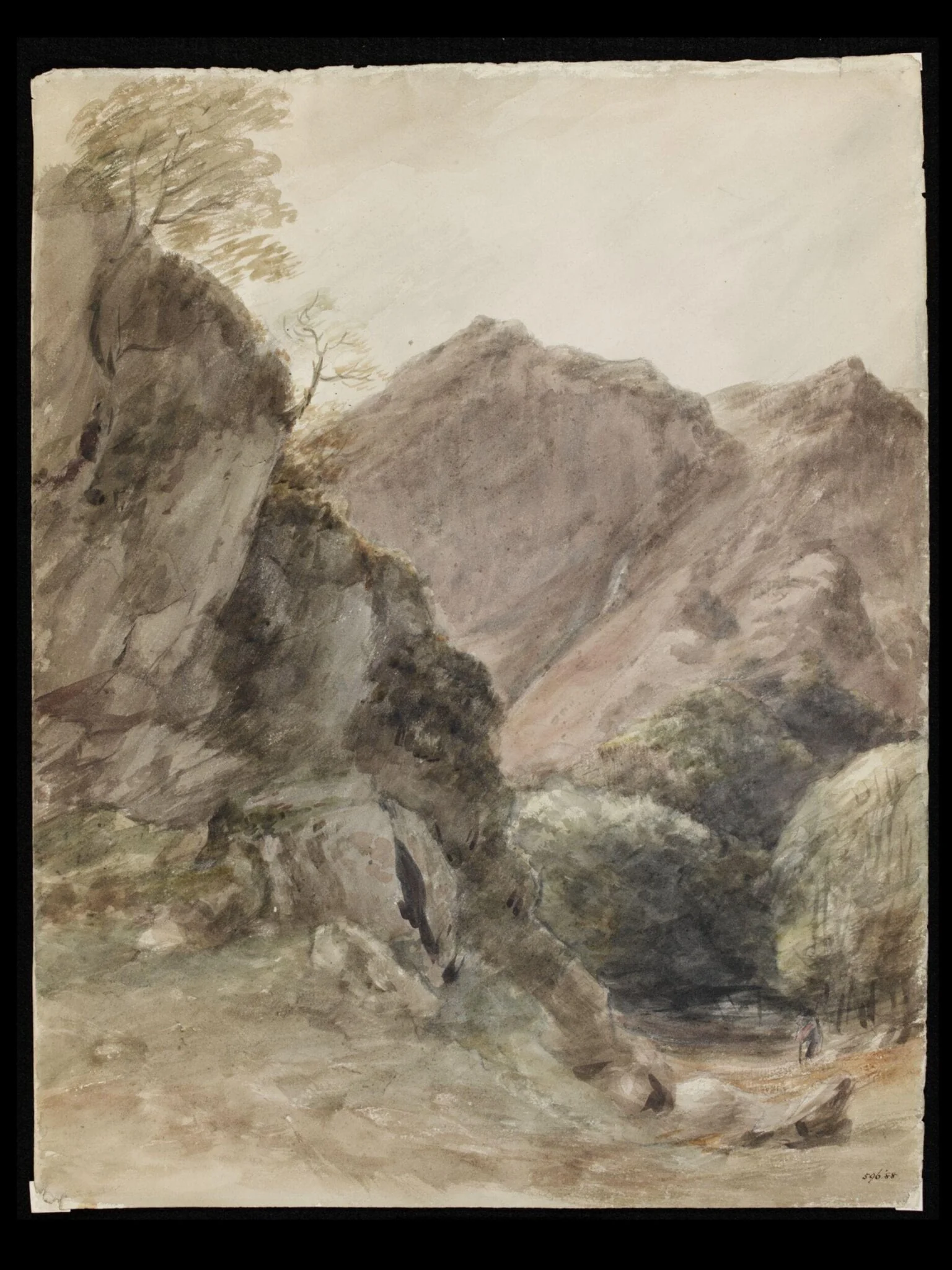 Gate Crag, Borrowdale., detail