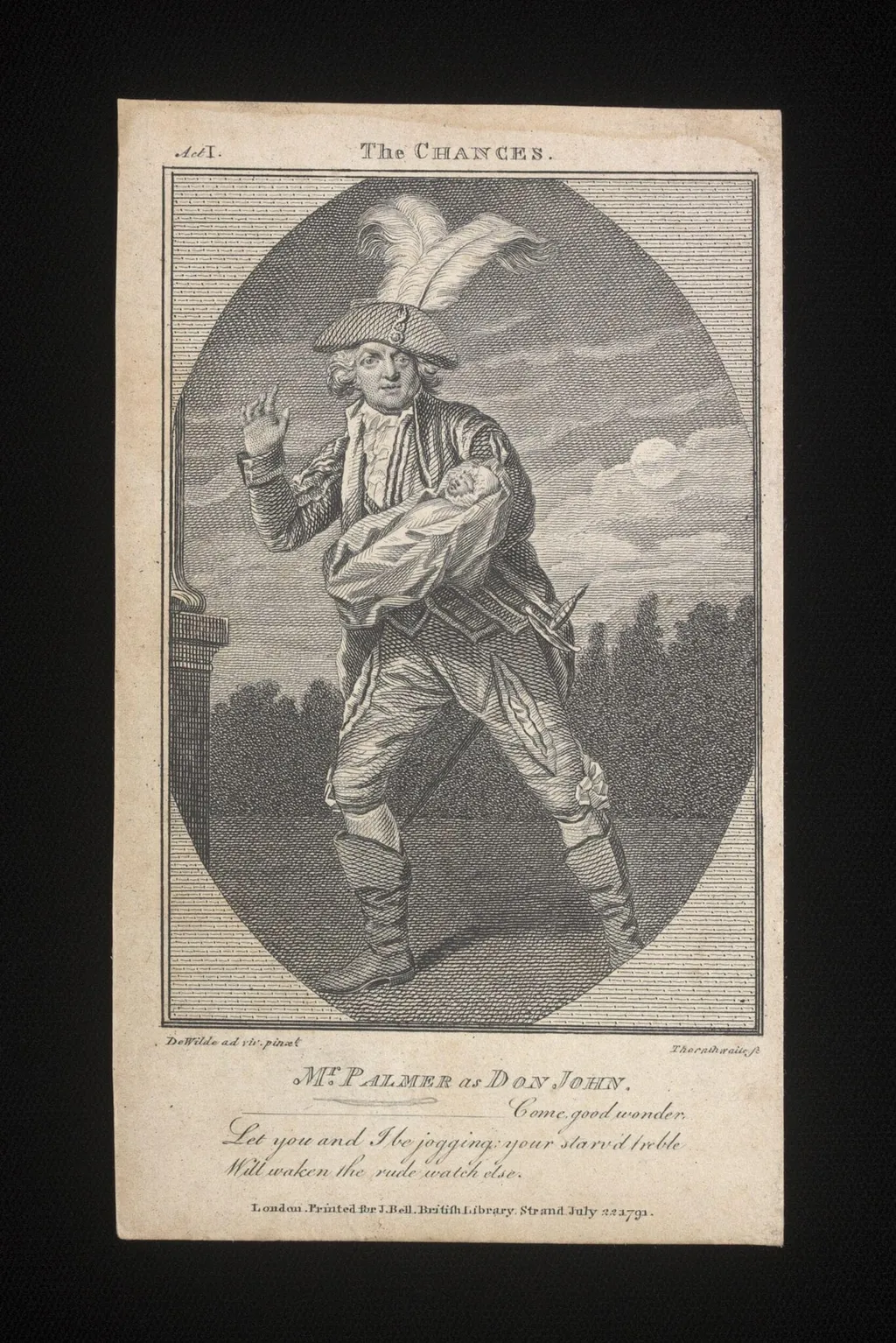 Mr Palmer as Don John, by J. Thornthwaite, 22