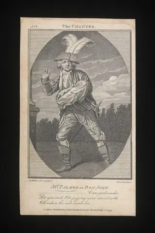Mr Palmer as Don John, by J. Thornthwaite, 22