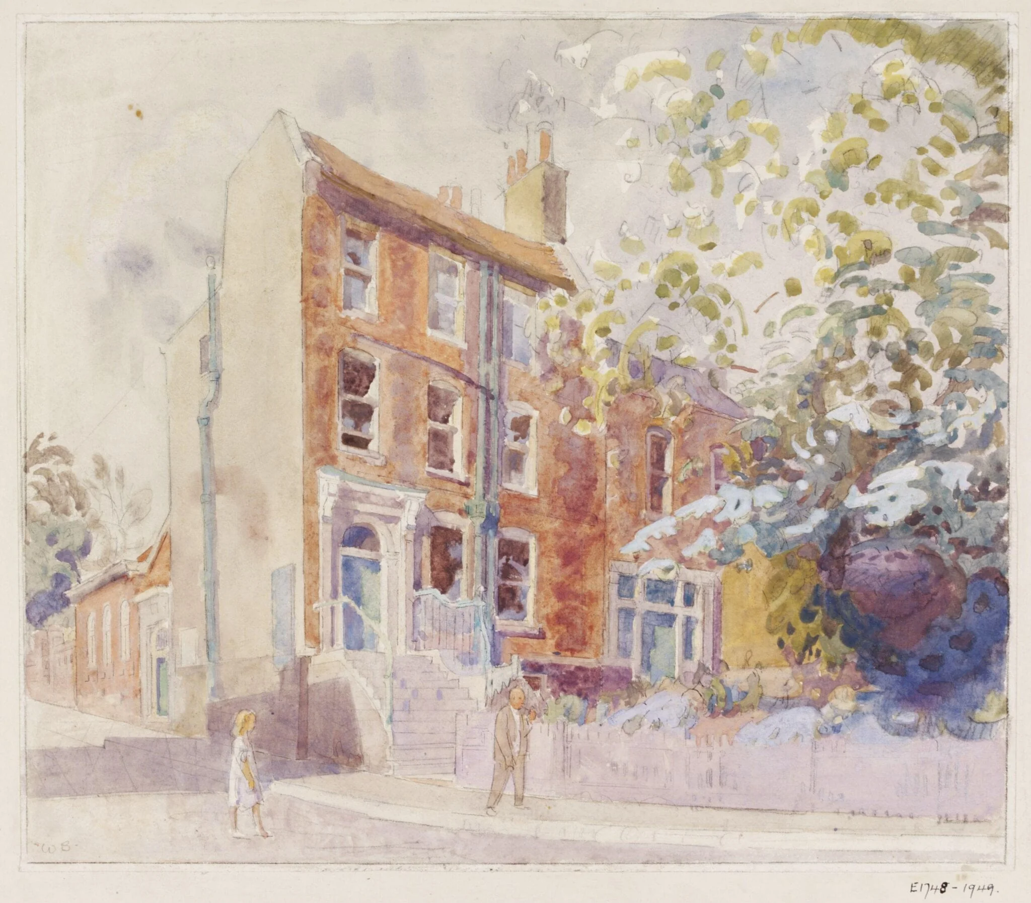 Stanfield House, Hampstead, detail